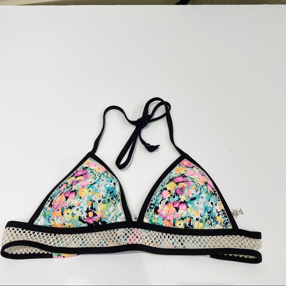 Skinny Dip floral bikini top